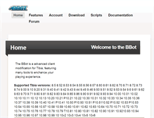Tablet Screenshot of bbot.bmega.net
